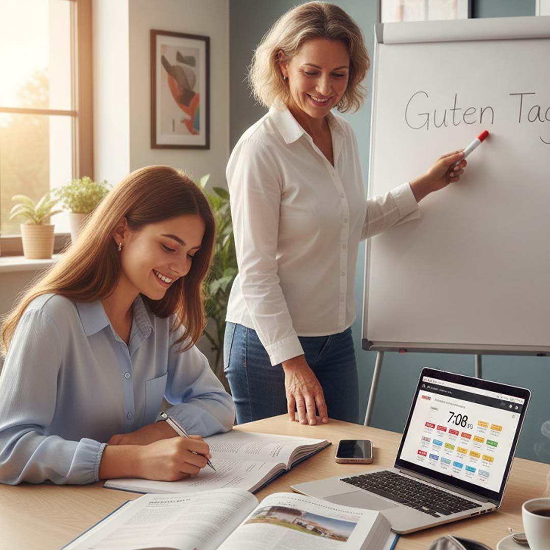 German A1 language course for beginner learners